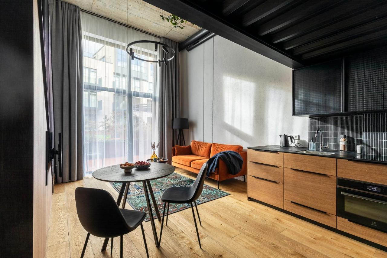 Stylish Loft With Terrace Paupys, Old Town Apartamento VNO Exterior foto