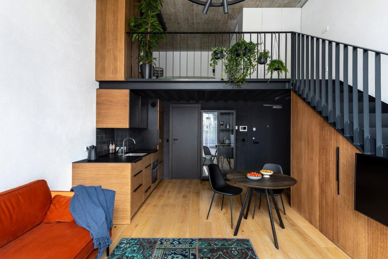 Stylish Loft With Terrace Paupys, Old Town Apartamento VNO Exterior foto