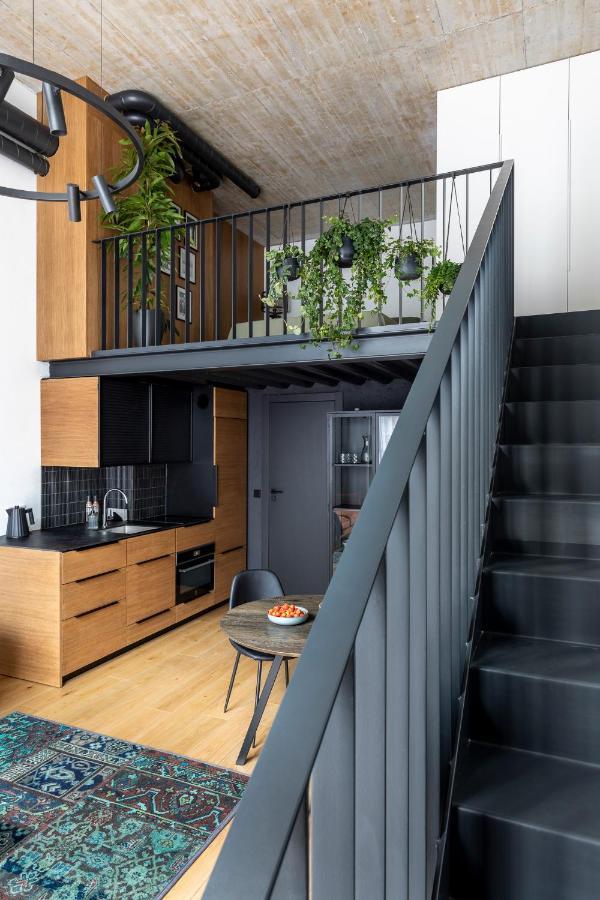 Stylish Loft With Terrace Paupys, Old Town Apartamento VNO Exterior foto