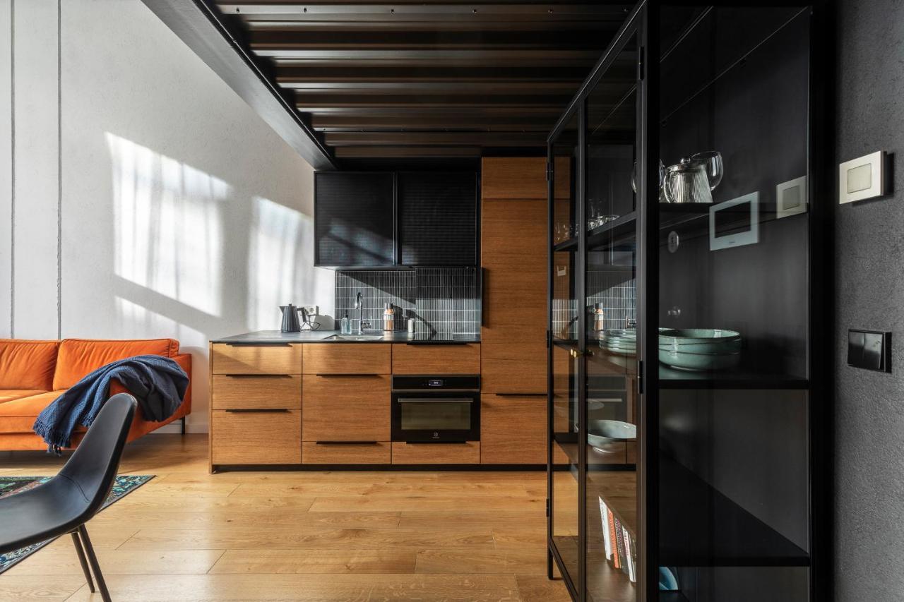 Stylish Loft With Terrace Paupys, Old Town Apartamento VNO Exterior foto