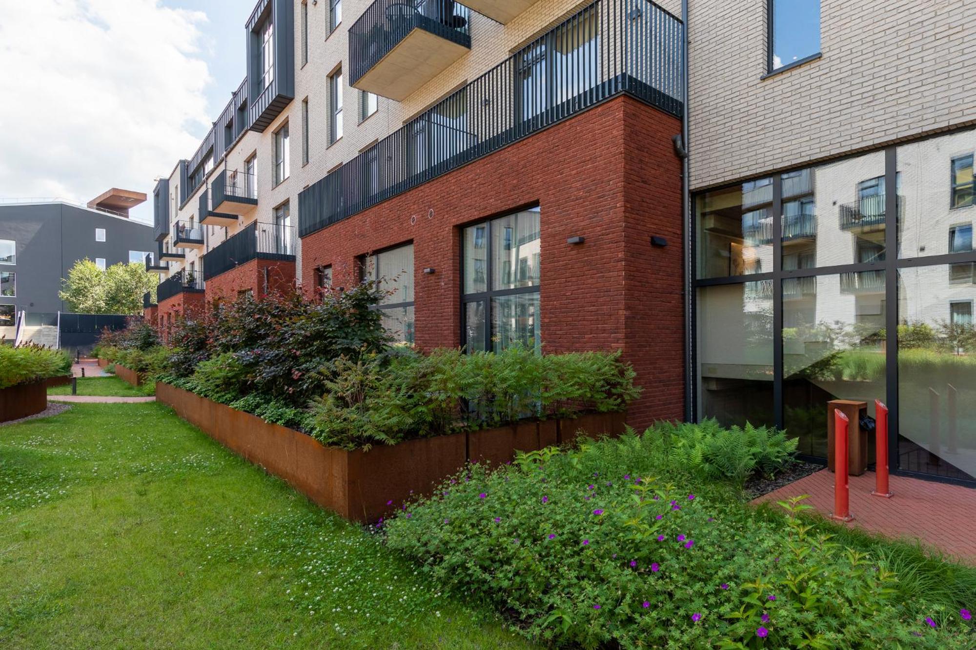 Stylish Loft With Terrace Paupys, Old Town Apartamento VNO Exterior foto